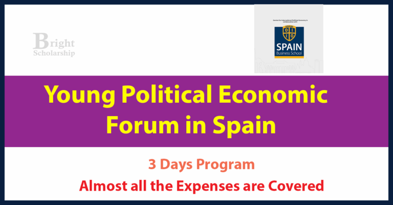 Madrid Young Political Economic Forum 2026 in Spain (Fully Funded)