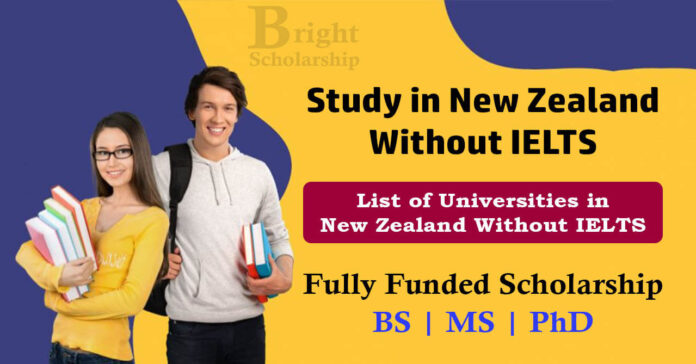 New Zealand Universities Without IELTS 2026 | NZ Scholarships