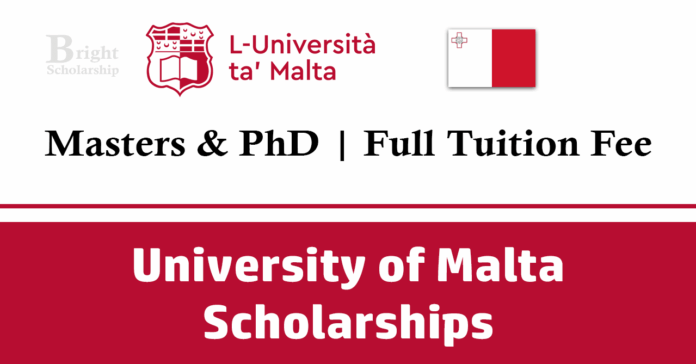 University of Malta Scholarships 2026 in Malta (Funded)