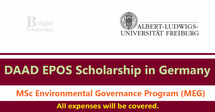 University of Freiburg DAAD EPOS Scholarship 2027 in Germany (Fully Funded) University of Freiburg DAAD EPOS Scholarship 2027 in Germany (Fully Funded)