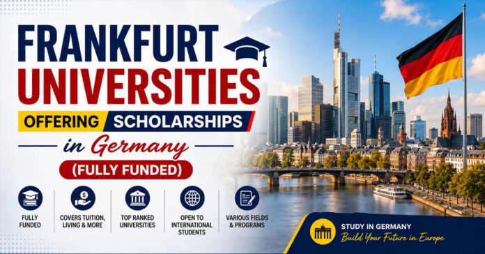 Frankfurt Universities offering Scholarships 2027 in Germany (Fully Funded)