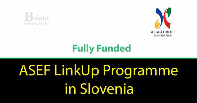 ASEF LinkUp Programme 2026 in Slovenia (Fully Funded)