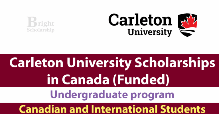 Carleton University Scholarships 2027 in Canada (Funded)