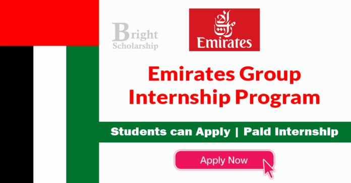 Emirates Group Internship 2027 in UAE Apply Online (Paid Internship)