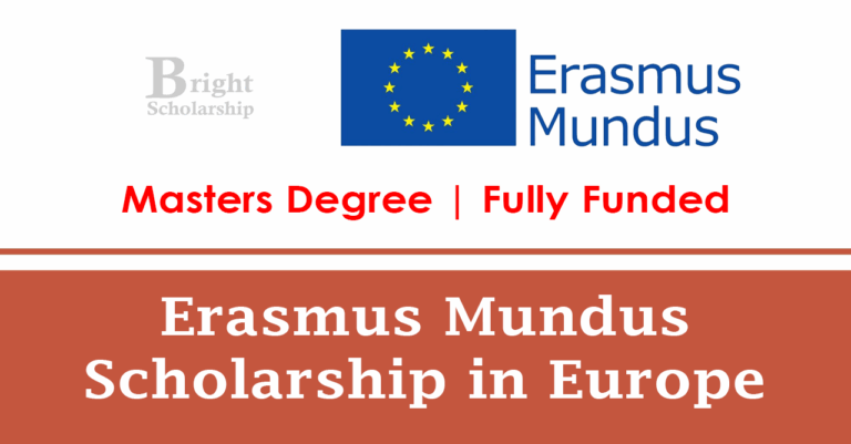Erasmus Mundus Scholarship Program 2027 in Europe (Fully Funded)