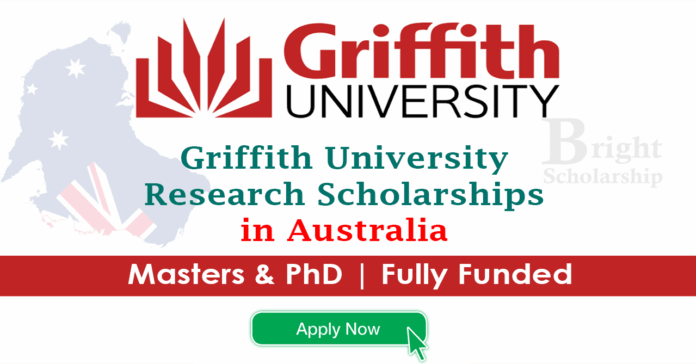 Griffith University Research Scholarships 2027 in Australia (Funded)