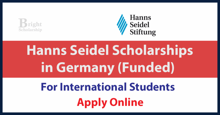 Hanns Seidel Scholarships 2027 in Germany (Funded)