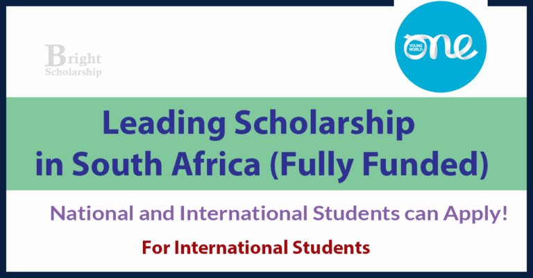 One Young World Leading Scholarship 2026 in South Africa (Fully Funded)