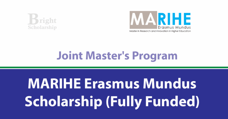 Erasmus Mundus MARIHE Scholarship 2027 (Fully Funded)