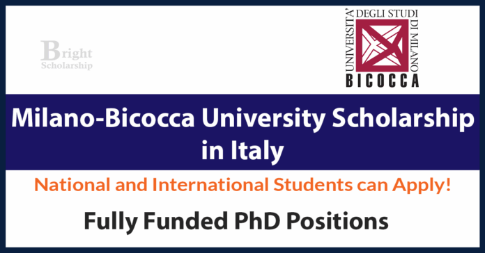130 Milano Bicocca University Scholarship 2027 in Italy (Fully Funded)