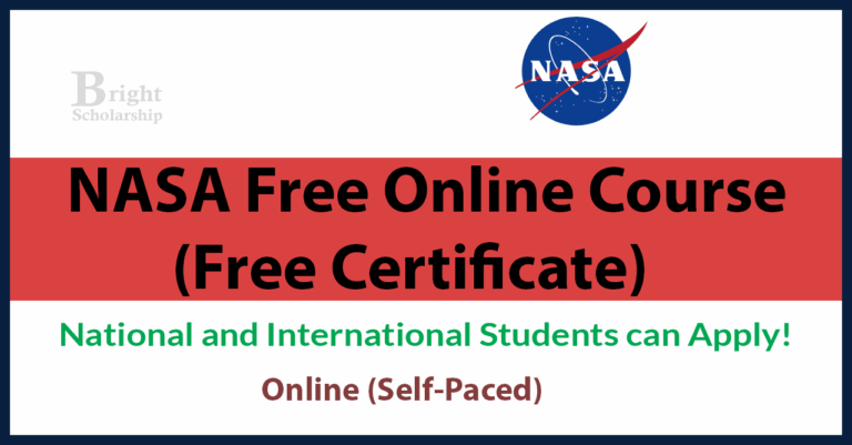 NASA Free Online Course 2026 with Free Certificate