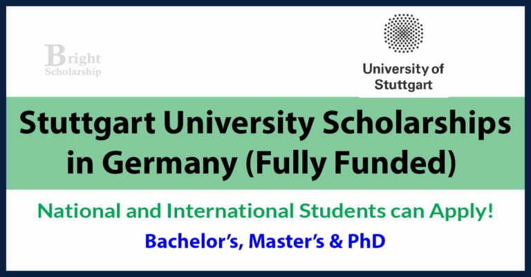 Stuttgart University Scholarships 2027 in Germany (Fully Funded)