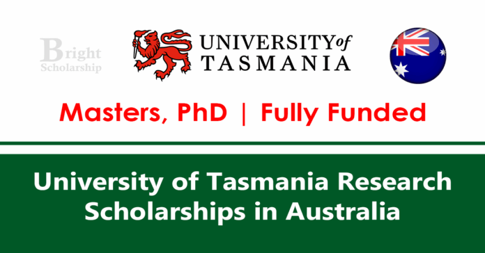University of Tasmania Research Scholarships 2027 in Australia (Fully Funded)