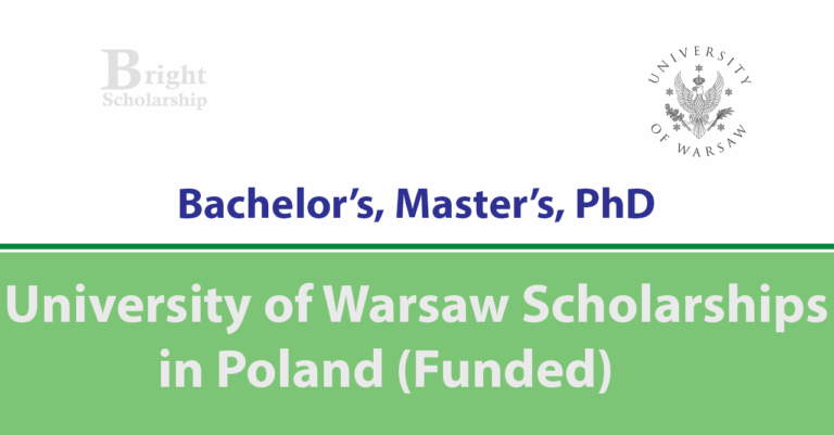 University of Warsaw Scholarships 2027 in Poland (Fully Funded)