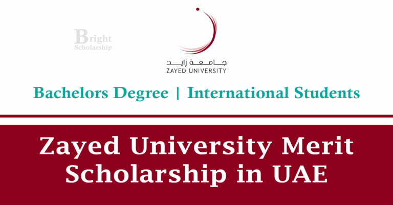 Zayed University Merit Scholarship 2026 in UAE (Funded)