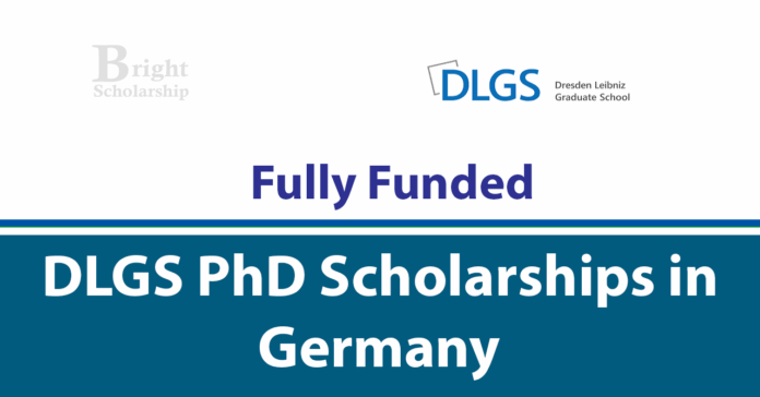 DLGS PhD Scholarships 2027 in Germany (Stipend €1,515)