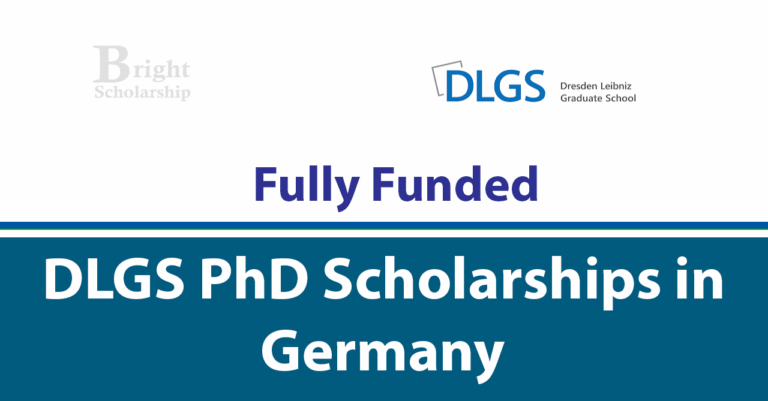 DLGS PhD Scholarships 2027 in Germany (Stipend €1,515)