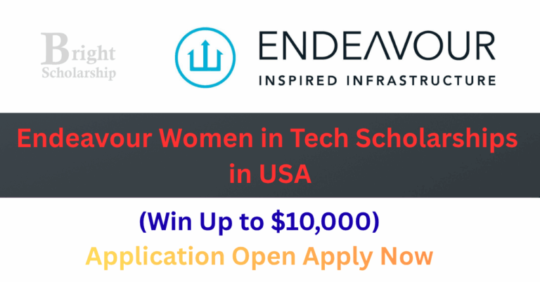 Endeavour Women in Tech Scholarships 2026 in USA (Win Up to $10,000)