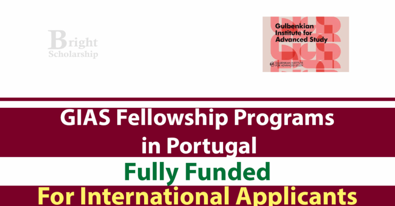 Gulbenkian Institute Fellowship 2027 in Portugal (Fully Funded)