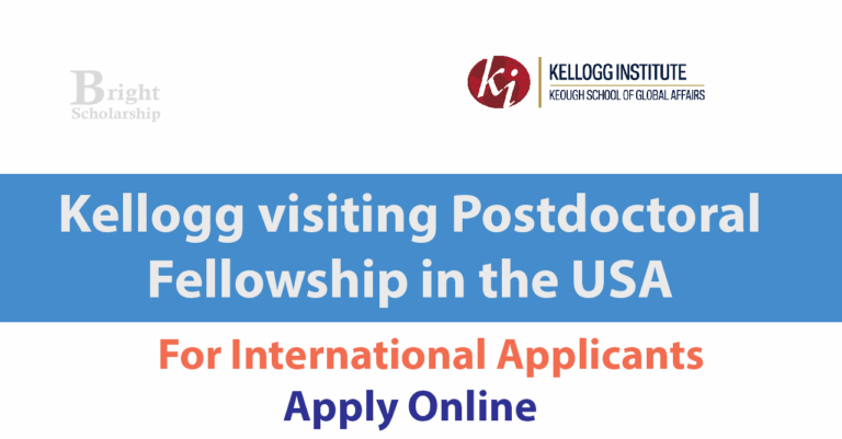Notre Dame’s Kellogg Postdoctoral Fellowship 2027 in USA (stipend $75,000/Year)