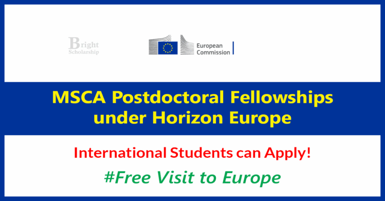 MSCA Postdoctoral Fellowships 2027 under Horizon Europe
