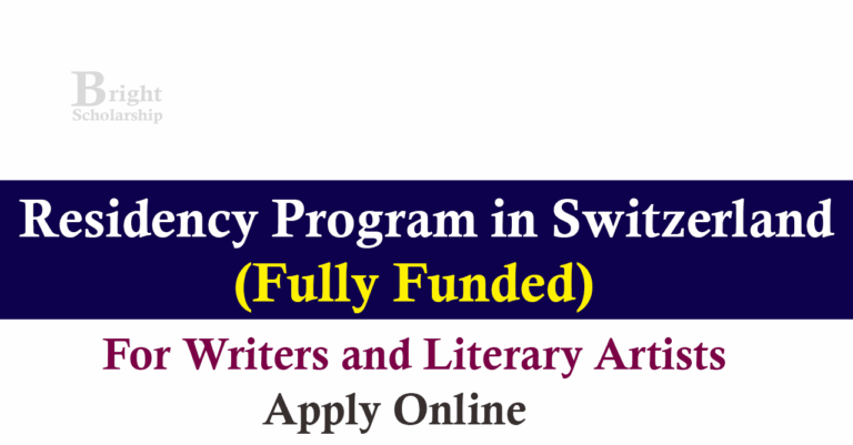Switzerland Residency Program 2027 (Fully Funded)