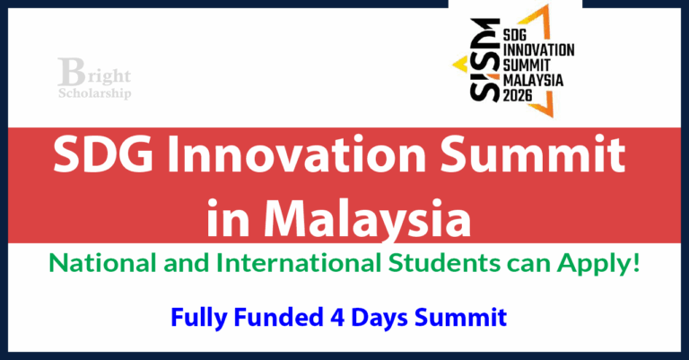SDG Innovation Summit 2026 in Malaysia (Fully Funded)