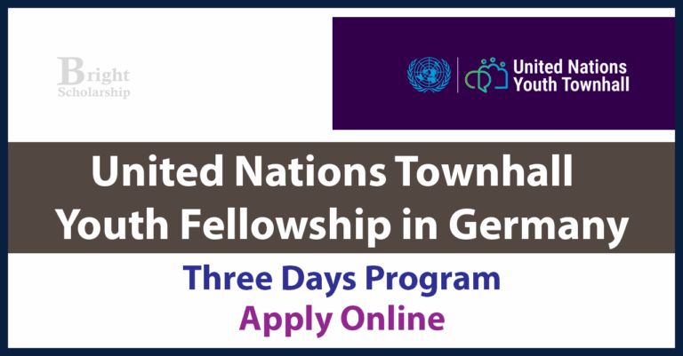 United Nations Townhall Youth Fellowship 2026 in Germany