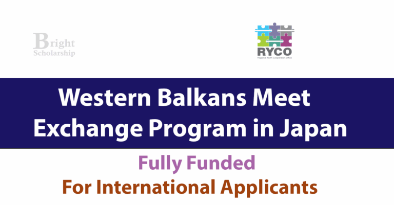 Western Balkans Meet Exchange Program 2027 in Japan (Fully Funded)