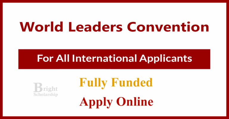 World Leaders Convention 2027 in Vienna, Austria (Fully Funded)