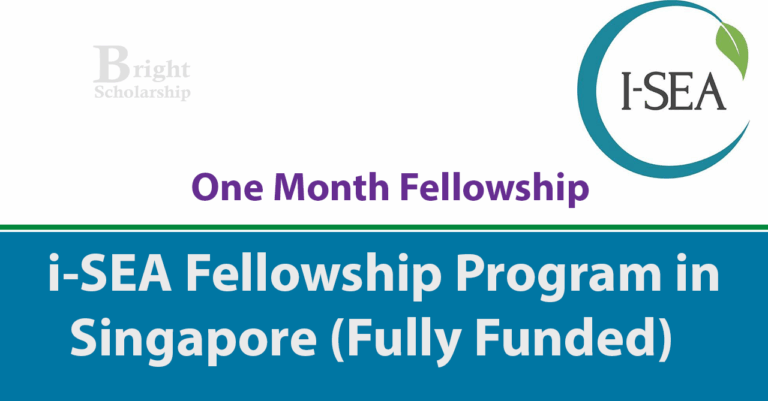 i-SEA Fellowship Program 2026 in Singapore (Fully Funded)