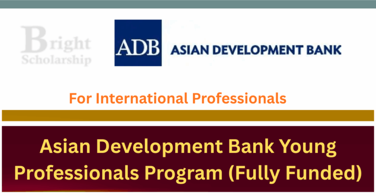 ADB Young Professionals Program 2027 (Fully Funded)