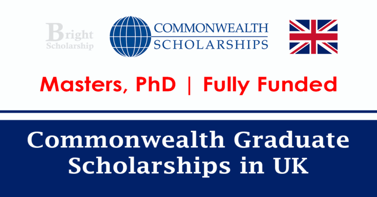 Commonwealth Graduate Scholarships 2027 in UK (Fully Funded)