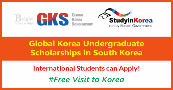 Global Korea Undergraduate Scholarships 2027 in South Korea (Fully Funded)