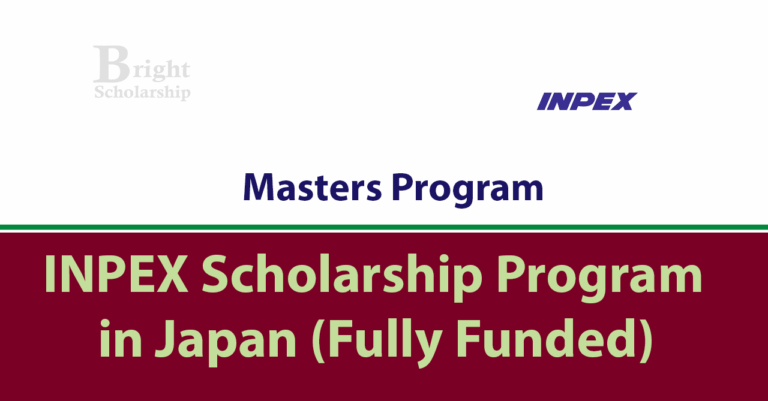 INPEX Scholarship Program 2027 in Japan (Fully Funded)