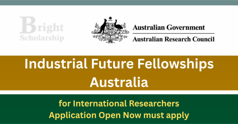Industrial Future Fellowships Australia 2027 for International Researchers