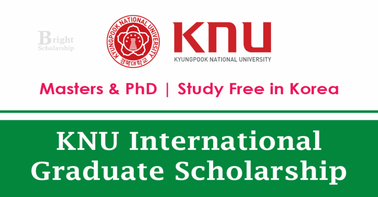 KNU International Graduate Scholarship 2027 in Korea (Funded)