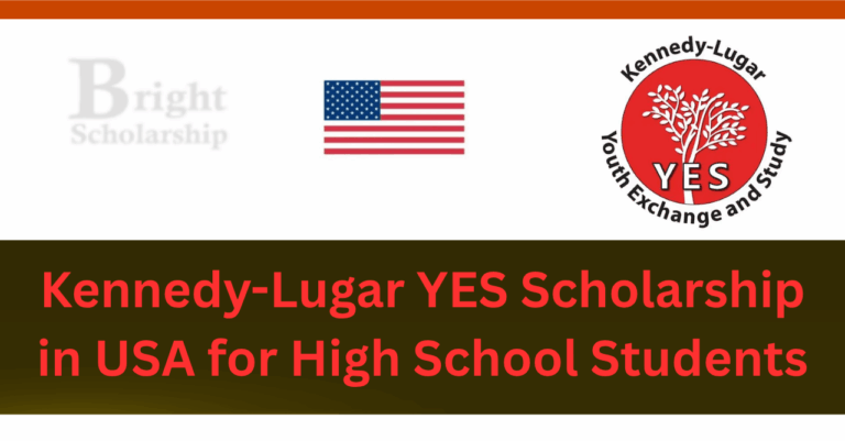 Kennedy-Lugar YES Scholarship 2027 in USA for High School Students