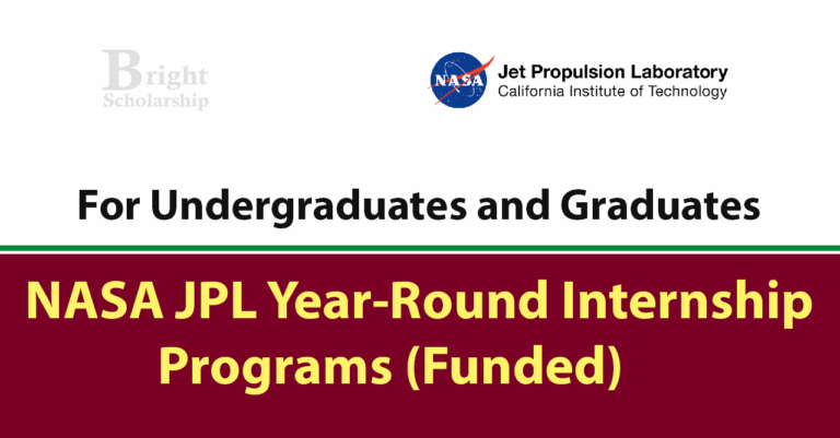 NASA JPL Year-Round Internship Programs 2027 (Funded)