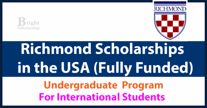 Richmond Undergraduate Scholarships 2027 in USA (Fully Funded) Richmond Undergraduate Scholarships 2027 in USA (Fully Funded)