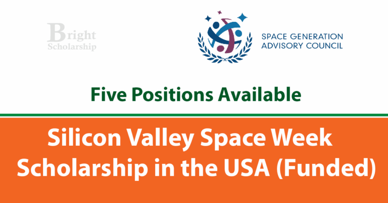 Silicon Valley Space Week Scholarship 2026 in USA (Funded)