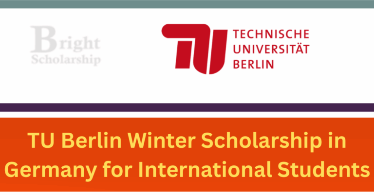 TU Berlin Winter Scholarship 2027 in Germany for International Students