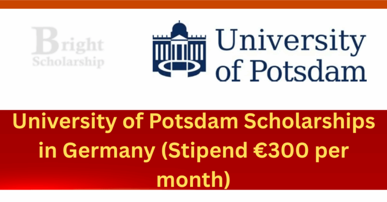University of Potsdam Scholarships 2027 in Germany (Stipend €300 per month)