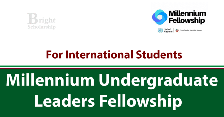 Millennium Undergraduate Leaders Fellowship Class of 2027 (Funded)
