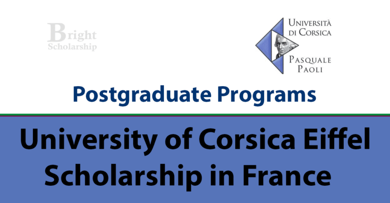 University of Corsica Eiffel Scholarship 2027 in France (Fully Funded)