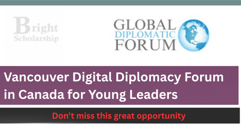 Vancouver Digital Diplomacy Forum 2027 in Canada for Young Leaders