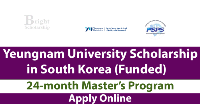 Yeungnam University Scholarship 2027 in South Korea (Funded)